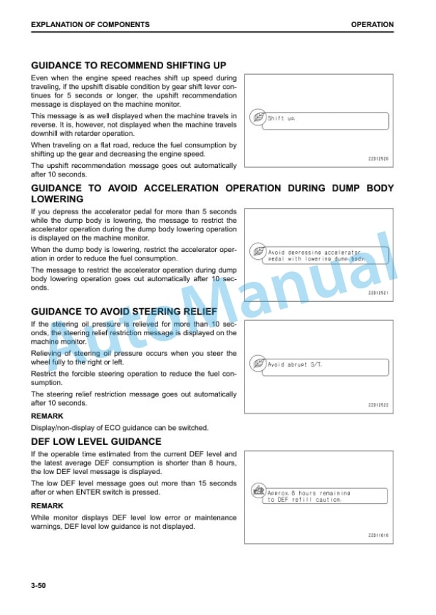 Komatsu HD325-8, HD405-8 Dump Truck Operation and Maintenance Manual TEN00762-04 2 Komatsu HD325-8, HD405-8 Dump Truck Operation and Maintenance Manual TEN00762-04 - Image 2
