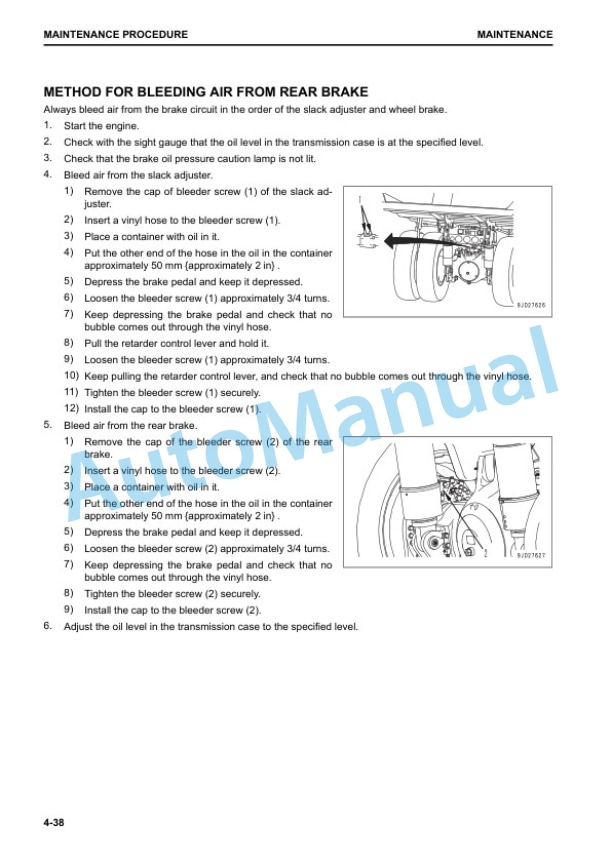 Komatsu HD325-8, HD405-8 Dump Truck Operation and Maintenance Manual TEN00762-04 5 Komatsu HD325-8, HD405-8 Dump Truck Operation and Maintenance Manual TEN00762-04 - Image 5
