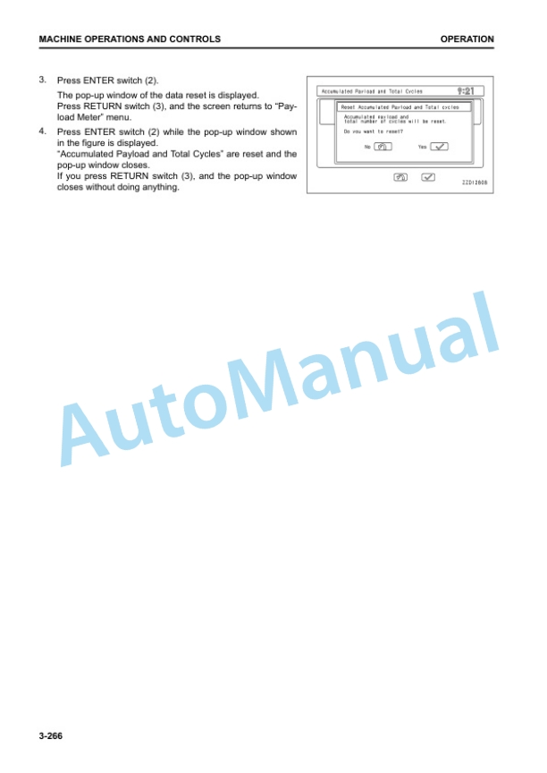 Komatsu HD325-8, HD405-8 Dump Truck Operation and Maintenance Manual TEN01060-02 4 Komatsu HD325-8, HD405-8 Dump Truck Operation and Maintenance Manual TEN01060-02 - Image 4