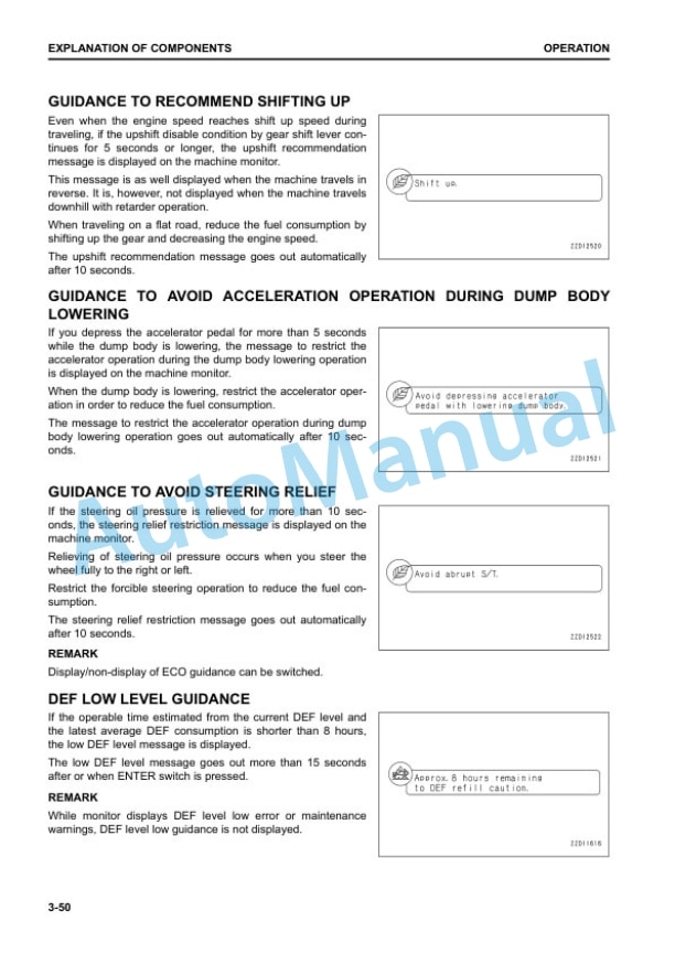 Komatsu HD325-8, HD405-8 Dump Truck Operation and Maintenance Manual TEN01060-03 2 Komatsu HD325-8, HD405-8 Dump Truck Operation and Maintenance Manual TEN01060-03 - Image 2