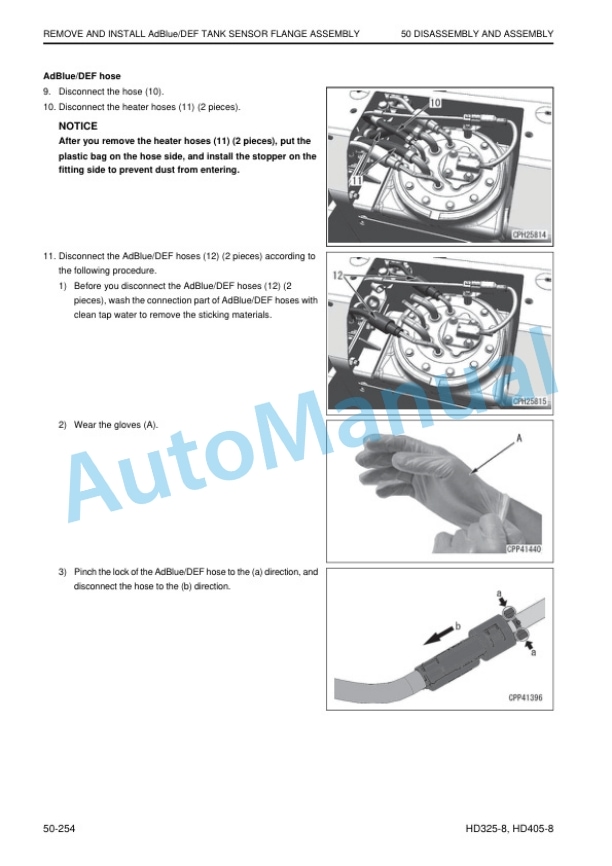 Komatsu HD325-8, HD405-8 Dump Truck Shop Manual SEN06618-04 5 Komatsu HD325-8, HD405-8 Dump Truck Shop Manual SEN06618-04 - Image 5