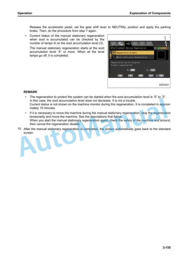 Komatsu HD465-10, HD605-10 Dump Truck Operation and Maintenance Manual TEN01125-00 3 Komatsu HD465-10, HD605-10 Dump Truck Operation and Maintenance Manual TEN01125-00 - Image 3