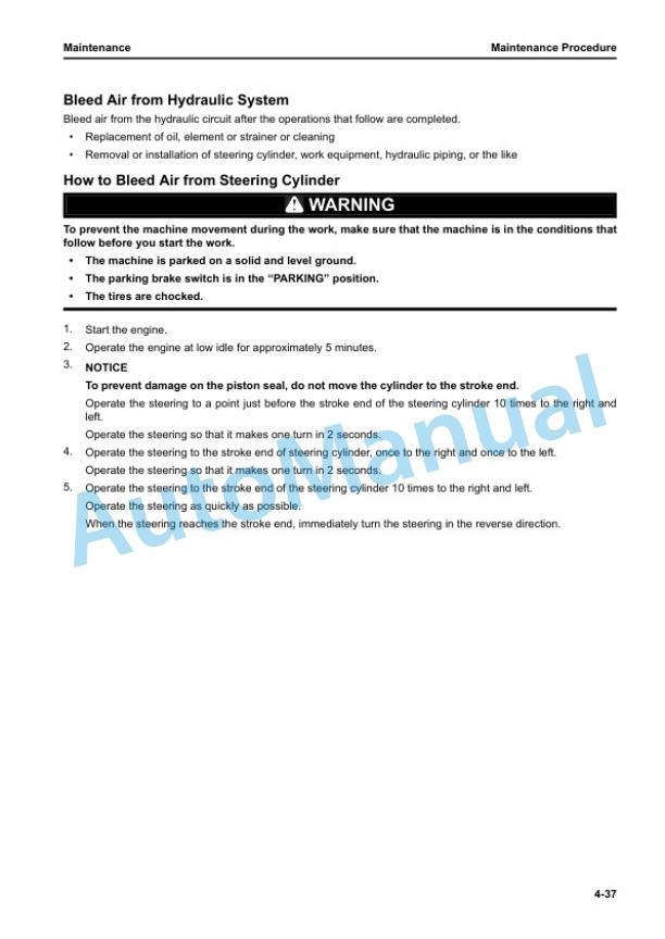 Komatsu HD465-10, HD605-10 Dump Truck Operation and Maintenance Manual TEN01125-00 5 Komatsu HD465-10, HD605-10 Dump Truck Operation and Maintenance Manual TEN01125-00 - Image 5