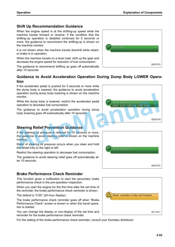Komatsu HD465-10, HD605-10 Dump Truck Operation and Maintenance Manual TEN01164-00 2 Komatsu HD465-10, HD605-10 Dump Truck Operation and Maintenance Manual TEN01164-00 - Image 2