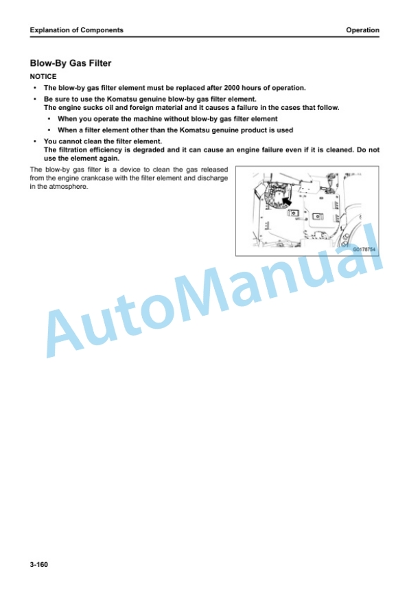 Komatsu HD465-10, HD605-10 Dump Truck Operation and Maintenance Manual TEN01164-00 3 Komatsu HD465-10, HD605-10 Dump Truck Operation and Maintenance Manual TEN01164-00 - Image 3