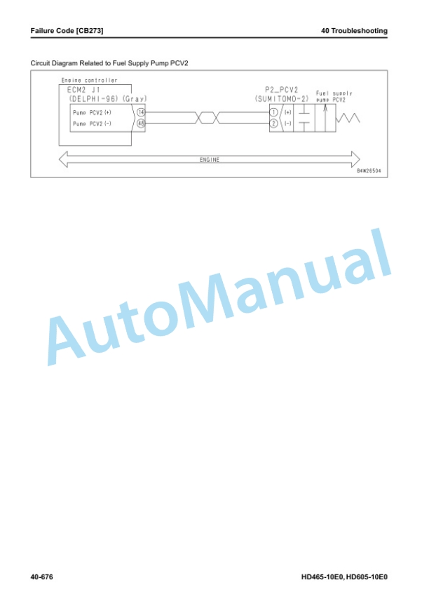 Komatsu HD465-10E0, HD605-10E0 Dump Truck Shop Manual SEN06981-00 3 Komatsu HD465-10E0, HD605-10E0 Dump Truck Shop Manual SEN06981-00 - Image 3