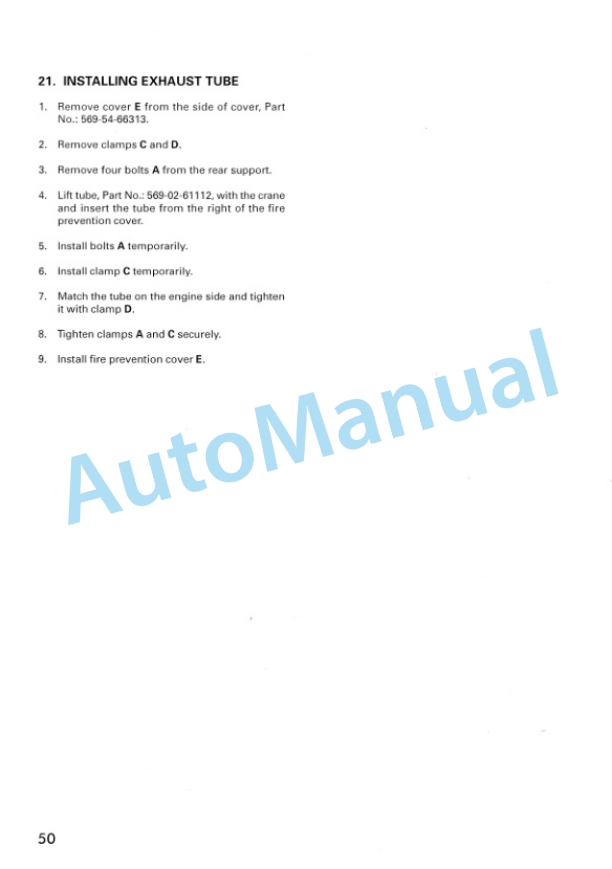 Komatsu HD465-5, HD605-5 Dump Truck Field Assembly Instruction GEN00026-00 3 Komatsu HD465-5, HD605-5 Dump Truck Field Assembly Instruction GEN00026-00 - Image 3