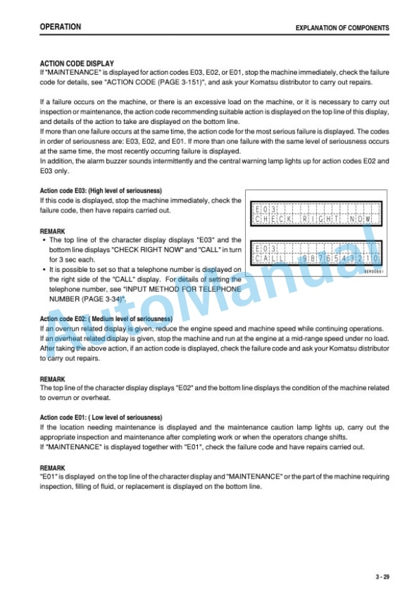 Komatsu HD465-7E0, HD605-7E0 Dump Truck Operation and Maintenance Manual TEN00332-00 2 Komatsu HD465-7E0, HD605-7E0 Dump Truck Operation and Maintenance Manual TEN00332-00 - Image 2