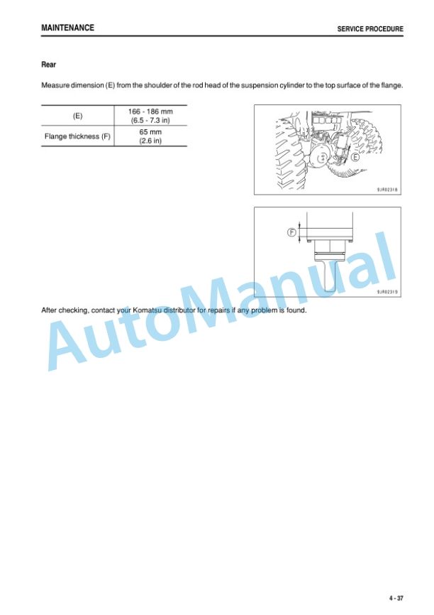 Komatsu HD465-7E0, HD605-7E0 Dump Truck Operation and Maintenance Manual TEN00332-00 4 Komatsu HD465-7E0, HD605-7E0 Dump Truck Operation and Maintenance Manual TEN00332-00 - Image 4