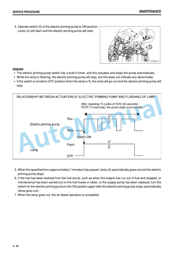 Komatsu HD465-7E0, HD605-7E0 Dump Truck Operation and Maintenance Manual TEN00860-07-4