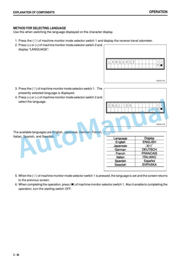 Komatsu HD465-7R Dump Truck Operation and Maintenance Manual PEN01172-10-2