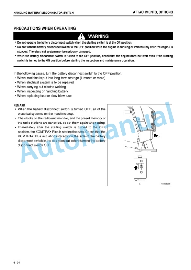Komatsu HD465-7R Dump Truck Operation and Maintenance Manual PEN01172-10-5