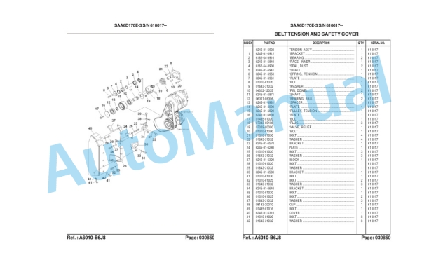 Komatsu HD465-7R Galeo Dump Truck Parts Manual LEPBH467R0 2 Komatsu HD465-7R Galeo Dump Truck Parts Manual LEPBH467R0-2