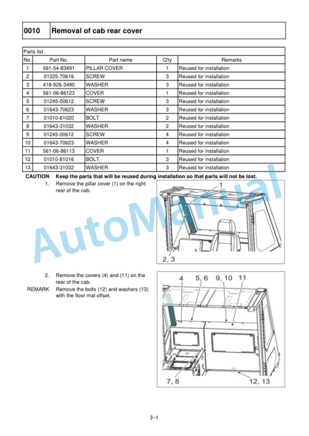 Komatsu HD465-7R, HD605-7R Dump Truck Field Assembly Instruction GEN00230-01 2 Komatsu HD465-7R, HD605-7R Dump Truck Field Assembly Instruction GEN00230-01 - Image 2
