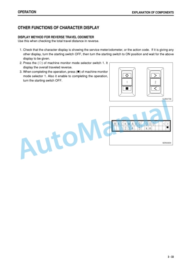 Komatsu HD465-7R, HD605-7R Dump Truck Operation and Maintenance Manual PEN01171-10-2