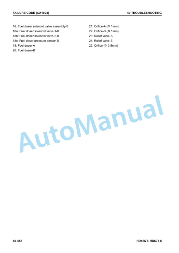 Komatsu HD465-8, HD605-8 Dump Truck Shop Manual SEN06605-19 3 Komatsu HD465-8, HD605-8 Dump Truck Shop Manual SEN06605-19 - Image 3