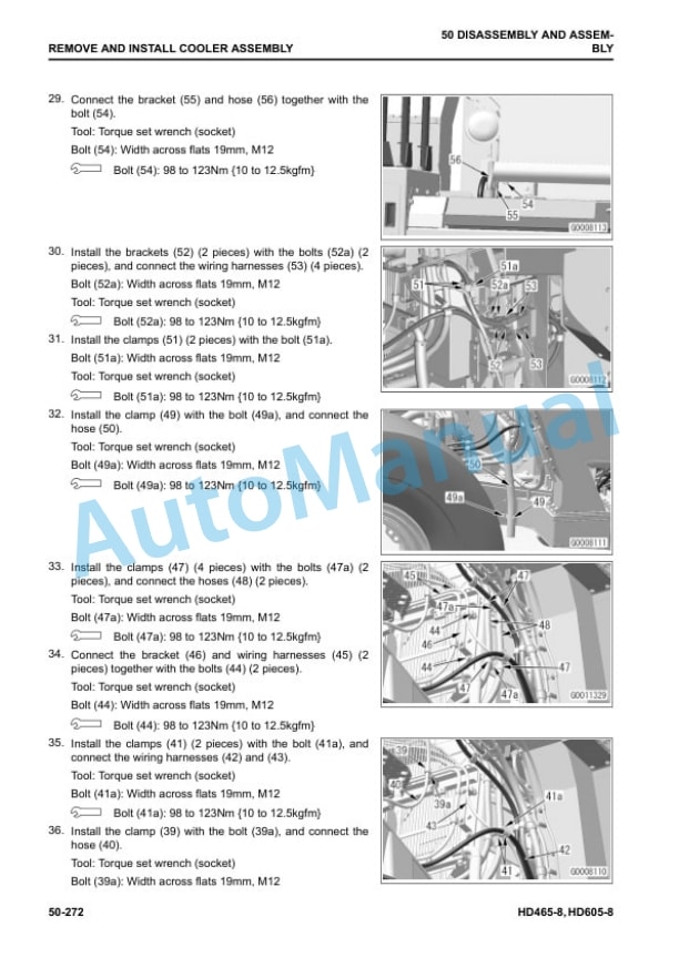 Komatsu HD465-8, HD605-8 Dump Truck Shop Manual SEN06605-21 5 Komatsu HD465-8, HD605-8 Dump Truck Shop Manual SEN06605-21 - Image 5