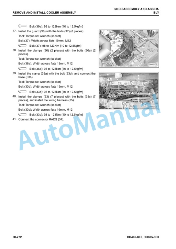 Komatsu HD465-8E0, HD605-8E0 Dump Truck Shop Manual SEN06768-06 5 Komatsu HD465-8E0, HD605-8E0 Dump Truck Shop Manual SEN06768-06 - Image 5