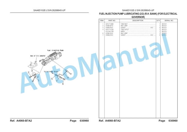 Komatsu HD785-5 Dump Truck Parts Manual LEPBH78500 2 Komatsu HD785-5 Dump Truck Parts Manual LEPBH78500-2