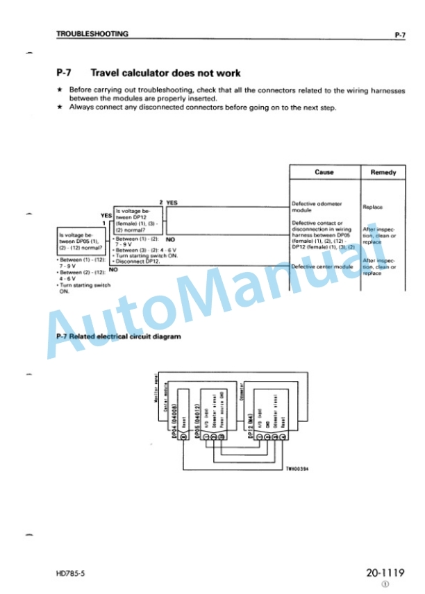 Komatsu HD785-5, HD985-5 Dump Truck Shop Manual SEBM013917 4 Komatsu HD785-5, HD985-5 Dump Truck Shop Manual SEBM013917 - Image 4