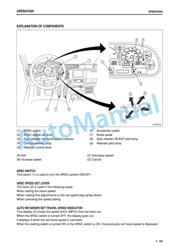 Komatsu HD785-7 Dump Truck Operation and Maintenance Manual TEN00862-07-3