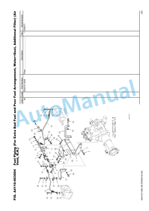 Komatsu HD785-7 Dump Truck Parts Manual EEPC025300 2 Komatsu HD785-7 Dump Truck Parts Manual EEPC025300 - Image 2