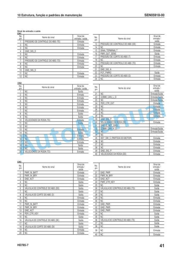 Alternative view of Komatsu HD785-7 Dump Truck Shop Manual KPBM590002