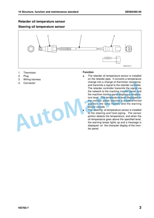Komatsu HD785-7 Dump Truck Shop Manual SEN05476-13 2 Komatsu HD785-7 Dump Truck Shop Manual SEN05476-13 - Image 2