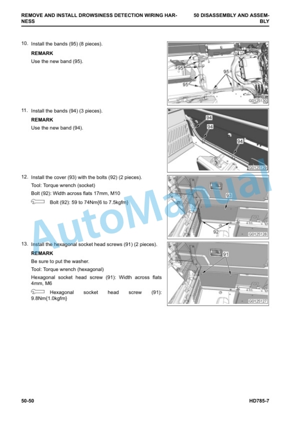 Komatsu HD785-7 Dump Truck Shop Manual SEN06857-04 5 Komatsu HD785-7 Dump Truck Shop Manual SEN06857-04 - Image 5