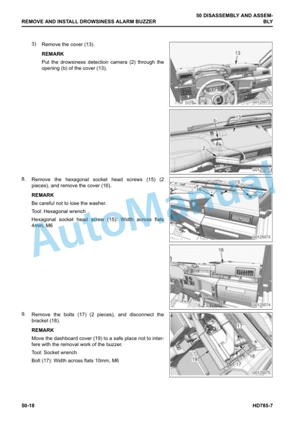 Komatsu HD785-7 Dump Truck Shop Manual SEN06857-06 4 Komatsu HD785-7 Dump Truck Shop Manual SEN06857-06 - Image 4