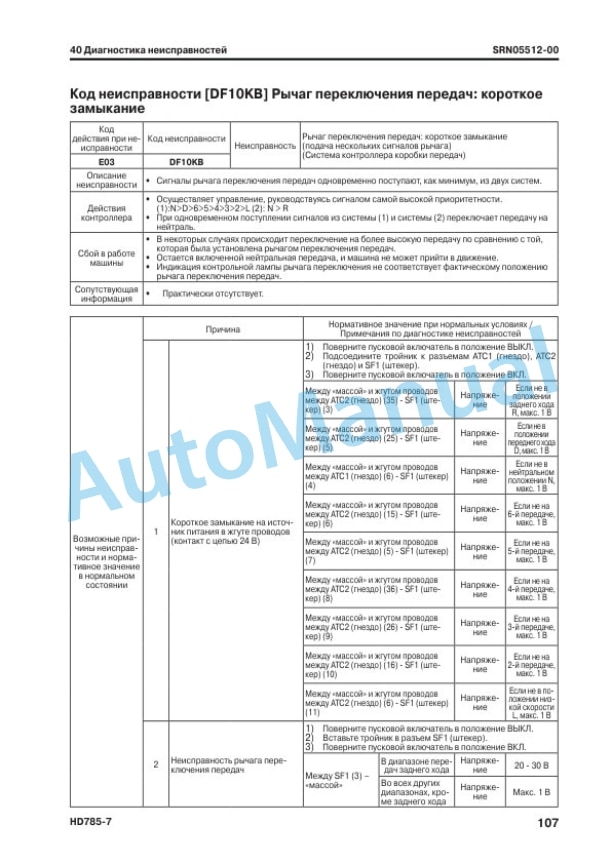 Komatsu HD785-7 Dump Truck Shop Manual SRU05476-00 4 Komatsu HD785-7 Dump Truck Shop Manual SRU05476-00 - Image 4