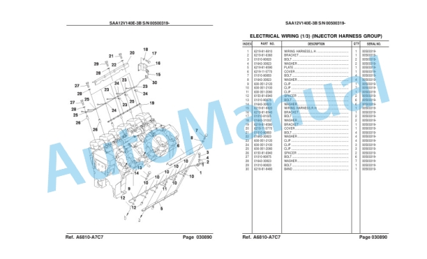 Komatsu HD785-7 Galeo Dump Truck Parts Manual LEPBH78700 2 Komatsu HD785-7 Galeo Dump Truck Parts Manual LEPBH78700-2