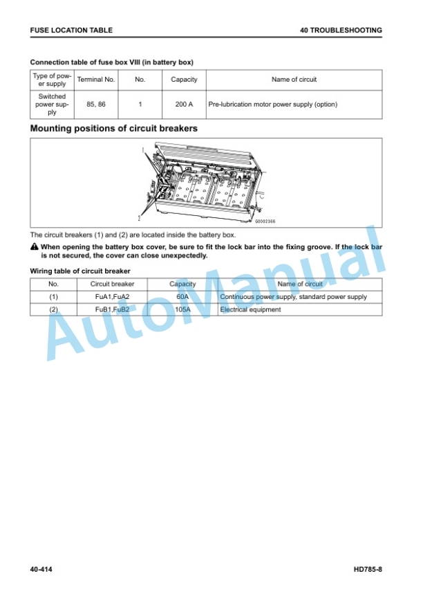 Komatsu HD785-8 Dump Truck Shop Manual SEN06772-06 2 Komatsu HD785-8 Dump Truck Shop Manual SEN06772-06 - Image 2