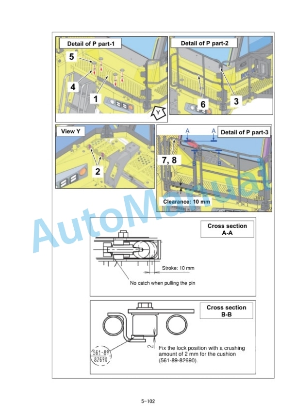 Komatsu HD785-8E0 Dump Truck Field Assembly Instruction GEN00209-02 3 Komatsu HD785-8E0 Dump Truck Field Assembly Instruction GEN00209-02 - Image 3