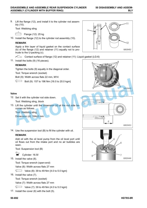 Komatsu HD785-8R Dump Truck Shop Manual SEN06819-06 5 Komatsu HD785-8R Dump Truck Shop Manual SEN06819-06 - Image 5