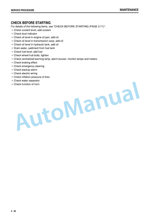 Komatsu HM300-1 Articulated Dump Truck Operation and Maintenance Manual TEN00044-10 5 Komatsu HM300-1 Articulated Dump Truck Operation and Maintenance Manual TEN00044-10 - Image 5