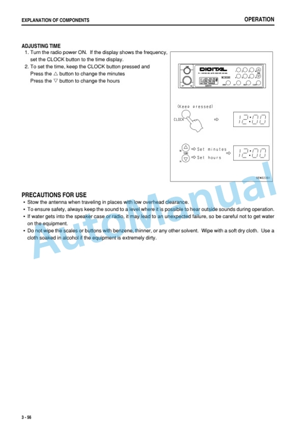Komatsu HM300-1 Articulated Dump Truck Operation and Maintenance Manual TEN00238-00 3 Komatsu HM300-1 Articulated Dump Truck Operation and Maintenance Manual TEN00238-00 - Image 3