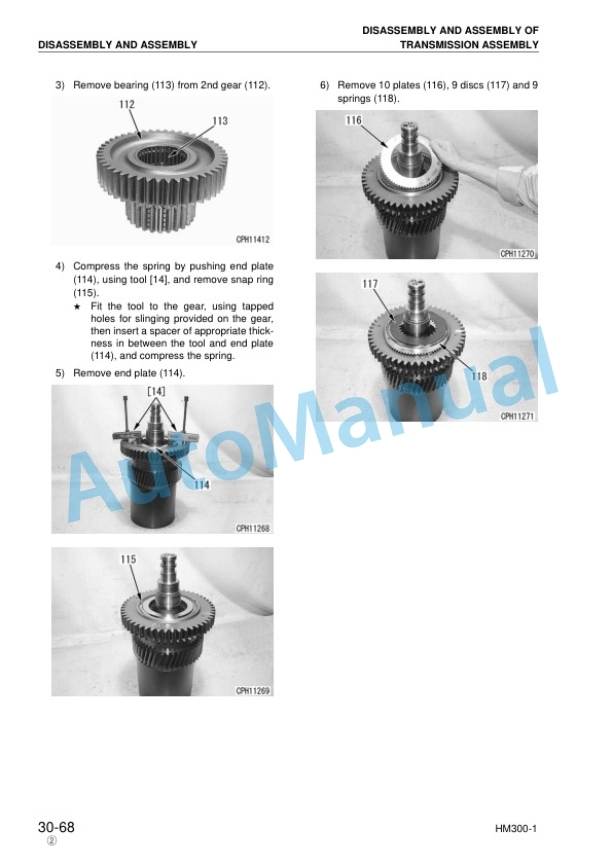 Komatsu HM300-1 Articulated Dump Truck Shop Manual SEBM024816 5 Komatsu HM300-1 Articulated Dump Truck Shop Manual SEBM024816 - Image 5