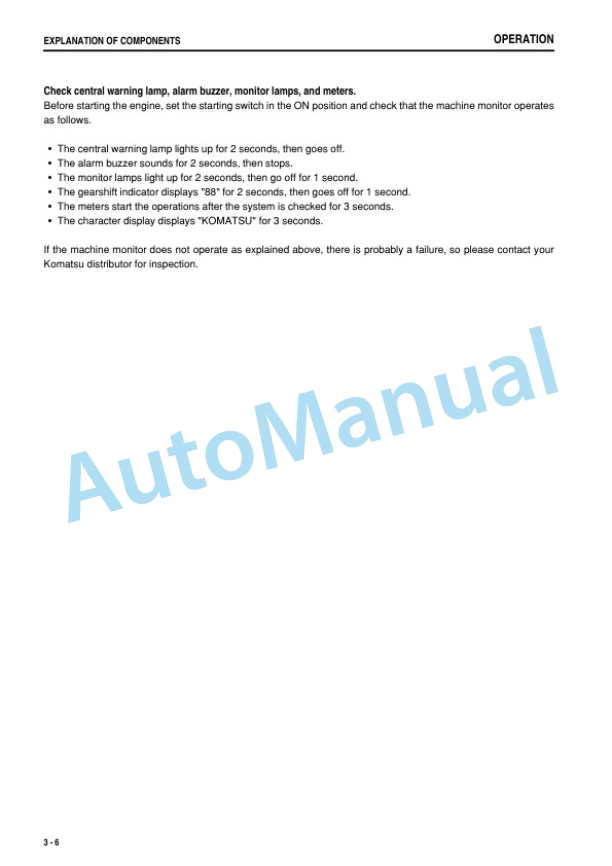 Komatsu HM300-2 Articulated Dump Truck Operation and Maintenance Manual PEN00101-04 2 Komatsu HM300-2 Articulated Dump Truck Operation and Maintenance Manual PEN00101-04 - Image 2