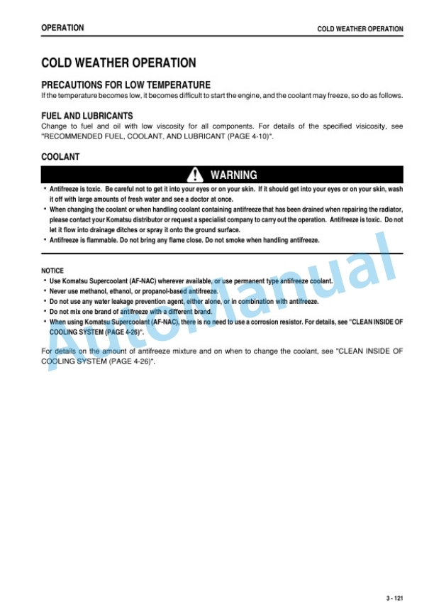 Komatsu HM300-2 Articulated Dump Truck Operation and Maintenance Manual PEN00101-04 4 Komatsu HM300-2 Articulated Dump Truck Operation and Maintenance Manual PEN00101-04 - Image 4