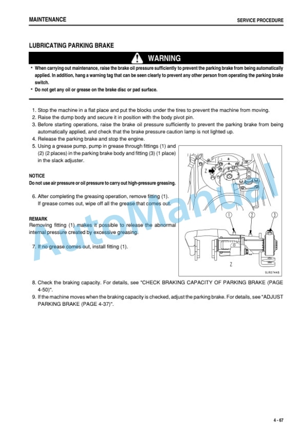 Komatsu HM300-2 Articulated Dump Truck Operation and Maintenance Manual PEN00231-06 5 Komatsu HM300-2 Articulated Dump Truck Operation and Maintenance Manual PEN00231-06 - Image 5