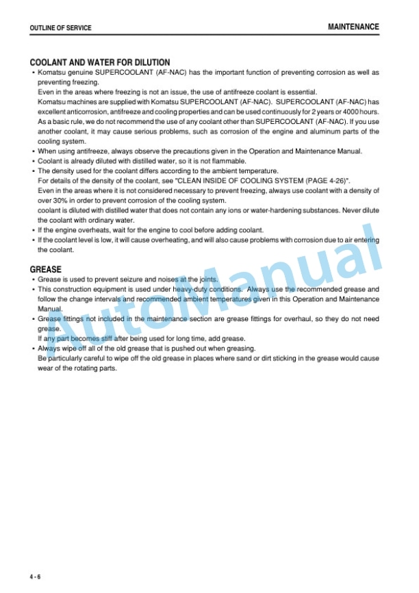 Komatsu HM300-2 Articulated Dump Truck Operation and Maintenance Manual PEN00474-16 4 Komatsu HM300-2 Articulated Dump Truck Operation and Maintenance Manual PEN00474-16 - Image 4