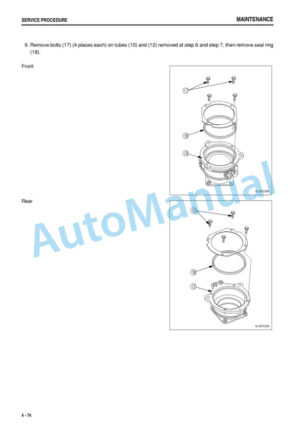 Komatsu HM300-2 Articulated Dump Truck Operation and Maintenance Manual PEN00474-16 5 Komatsu HM300-2 Articulated Dump Truck Operation and Maintenance Manual PEN00474-16 - Image 5