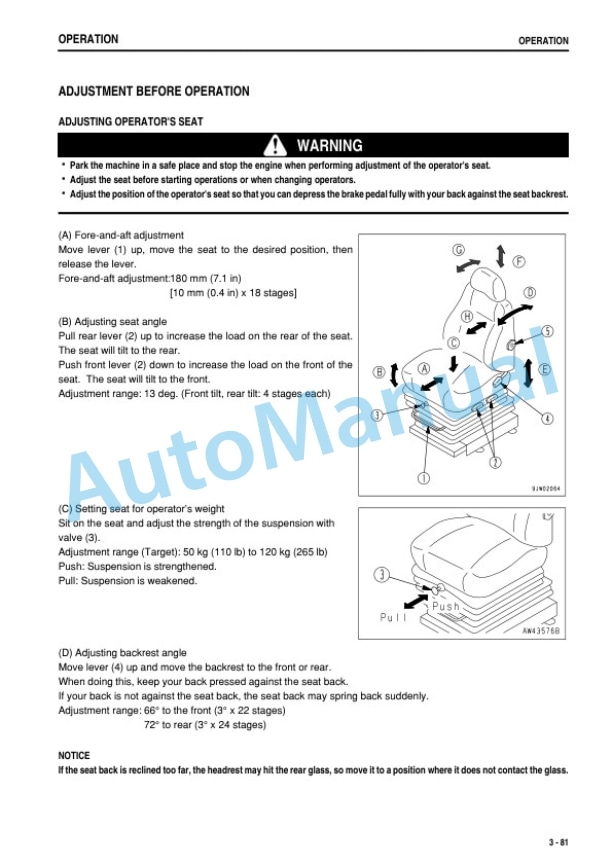 Komatsu HM300-2 Articulated Dump Truck Operation and Maintenance Manual PEN00474-17 3 Komatsu HM300-2 Articulated Dump Truck Operation and Maintenance Manual PEN00474-17 - Image 3