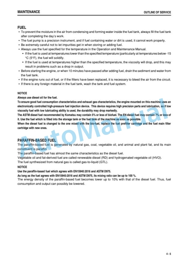 Komatsu HM300-2 Articulated Dump Truck Operation and Maintenance Manual PEN00474-17 4 Komatsu HM300-2 Articulated Dump Truck Operation and Maintenance Manual PEN00474-17 - Image 4
