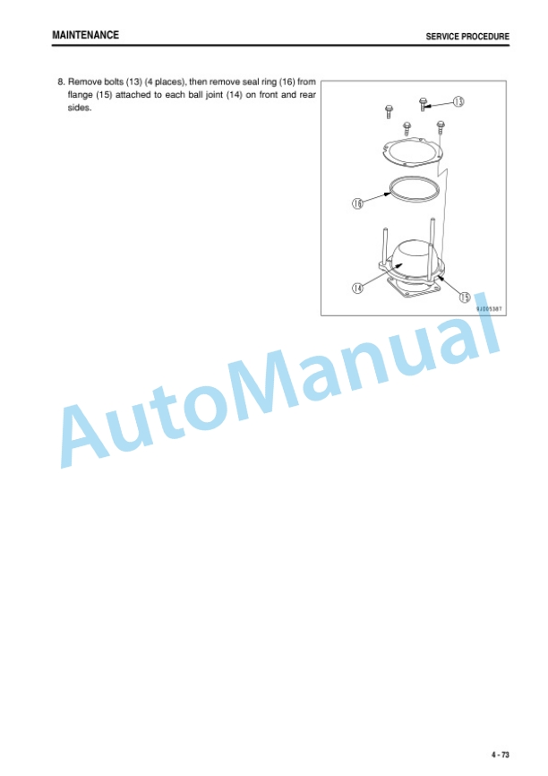 Komatsu HM300-2 Articulated Dump Truck Operation and Maintenance Manual PEN00474-17 5 Komatsu HM300-2 Articulated Dump Truck Operation and Maintenance Manual PEN00474-17 - Image 5