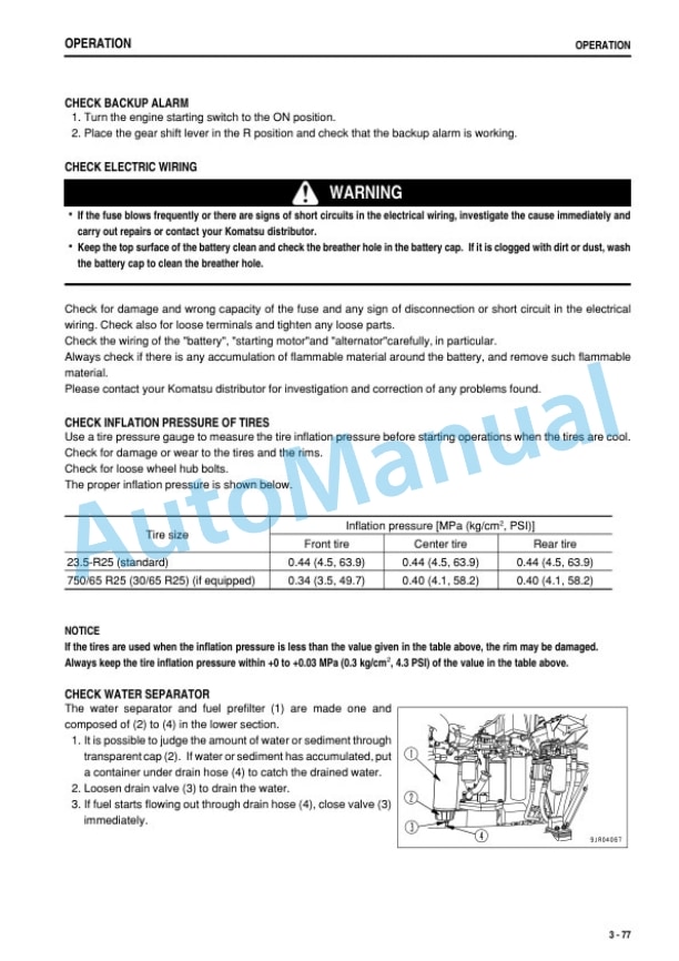 Komatsu HM300-2 Articulated Dump Truck Operation and Maintenance Manual TEN00228-06 3 Komatsu HM300-2 Articulated Dump Truck Operation and Maintenance Manual TEN00228-06 - Image 3