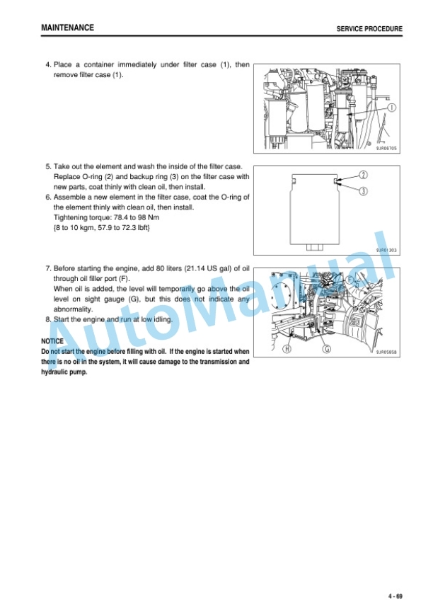 Komatsu HM300-2R Articulated Dump Truck Operation and Maintenance Manual PEN00193-09 5 Komatsu HM300-2R Articulated Dump Truck Operation and Maintenance Manual PEN00193-09 - Image 5