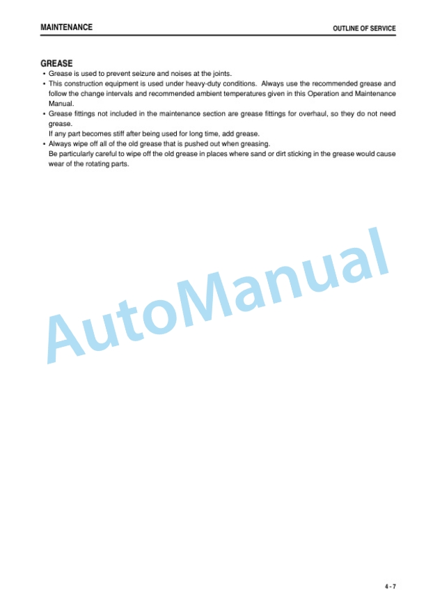 Komatsu HM300-2R Articulated Dump Truck Operation and Maintenance Manual PEN00470-16 4 Komatsu HM300-2R Articulated Dump Truck Operation and Maintenance Manual PEN00470-16 - Image 4