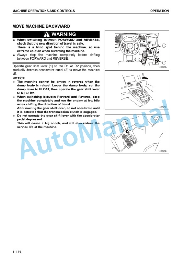 Komatsu HM300-3 Articulated Dump Truck Operation and Maintenance Manual EENAM03312 4 Komatsu HM300-3 Articulated Dump Truck Operation and Maintenance Manual EENAM03312 - Image 4